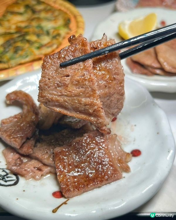 靈魂牛肉醬無限續！虎丸燒肉嘅米飯、生菜隨便加！