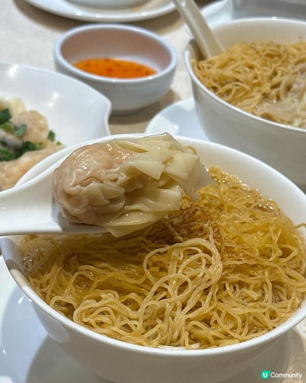 尖沙咀【池記】有蝦籽嘅港式雲吞麵