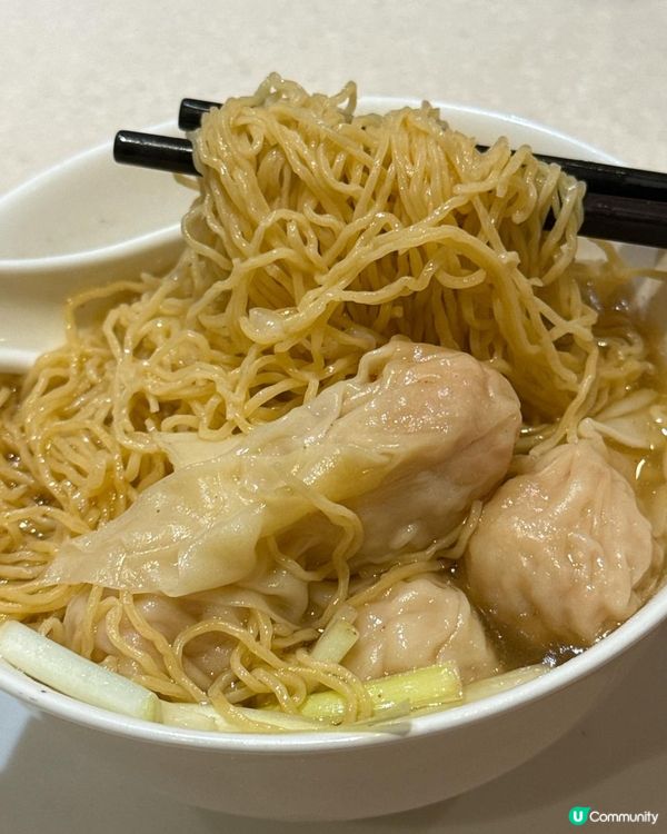 尖沙咀【池記】有蝦籽嘅港式雲吞麵
