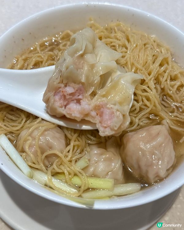 尖沙咀【池記】有蝦籽嘅港式雲吞麵
