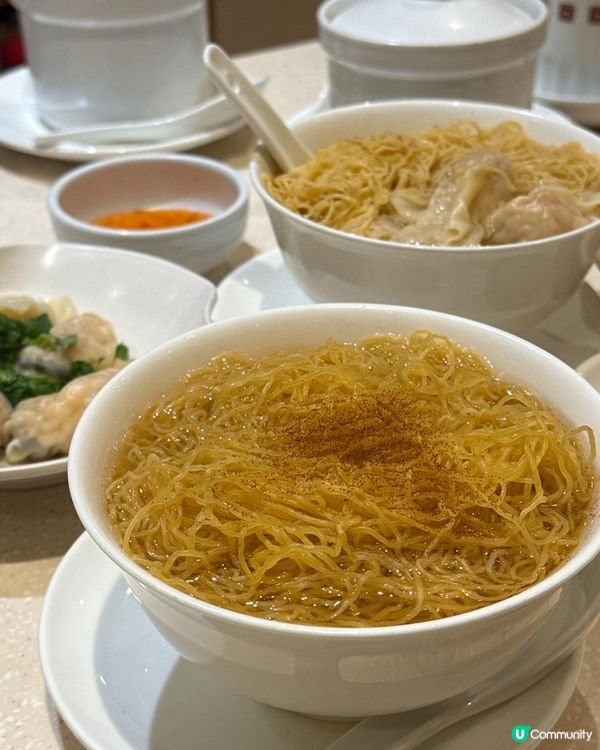 尖沙咀【池記】有蝦籽嘅港式雲吞麵