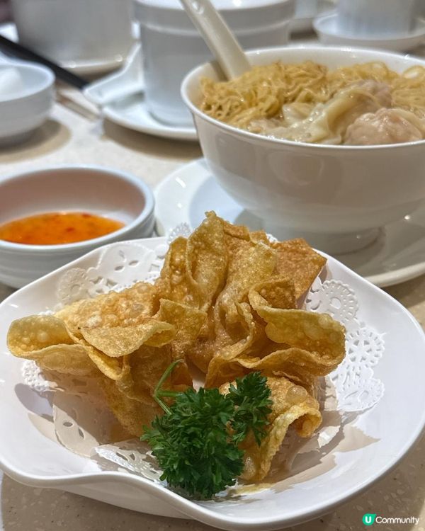 尖沙咀【池記】有蝦籽嘅港式雲吞麵