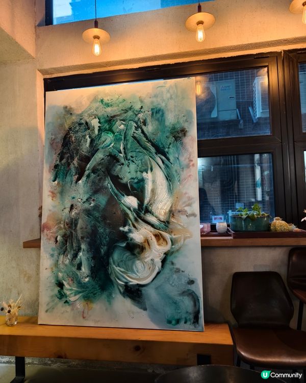 充滿藝術感的西餐廳