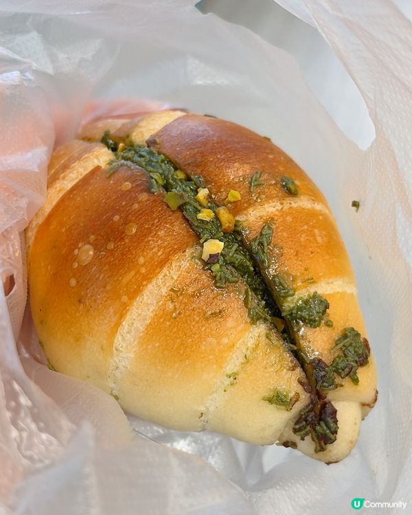 旺角Bakery麵包店🥖排長龍🔥開心果杜拜朱古力鹽可頌