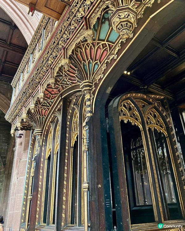 『英國』曼徹斯特古老教堂⛪️管風琴聲震撼迴盪