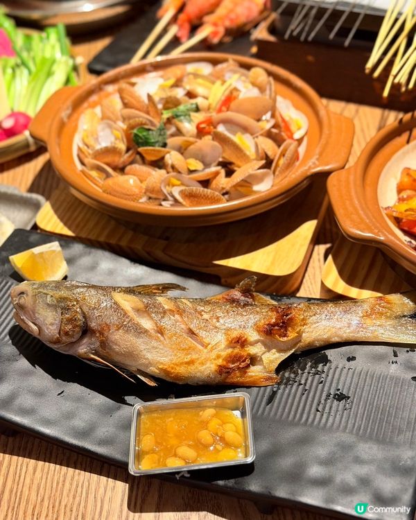 🍢 深圳福田極致煙火氣🔥｢串殿-爐端燒､烤串•小酒館｣── ...