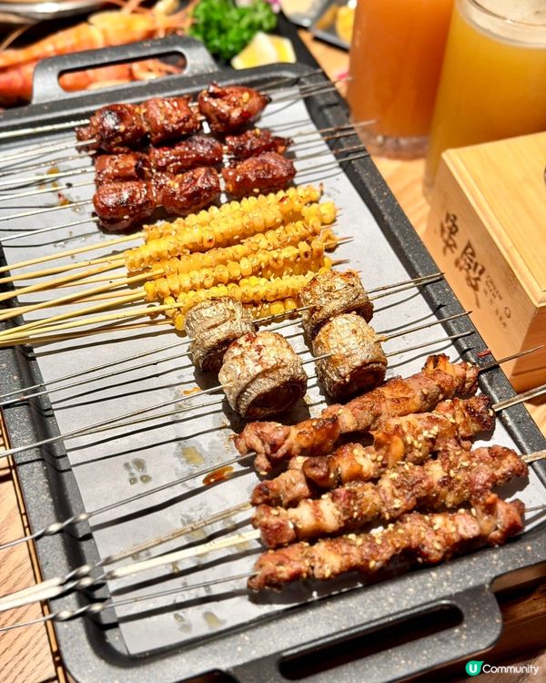🍢 深圳福田極致煙火氣🔥｢串殿-爐端燒､烤串•小酒館｣── ...