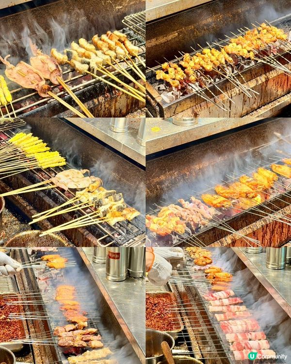 🍢 深圳福田極致煙火氣🔥｢串殿-爐端燒､烤串•小酒館｣── ...