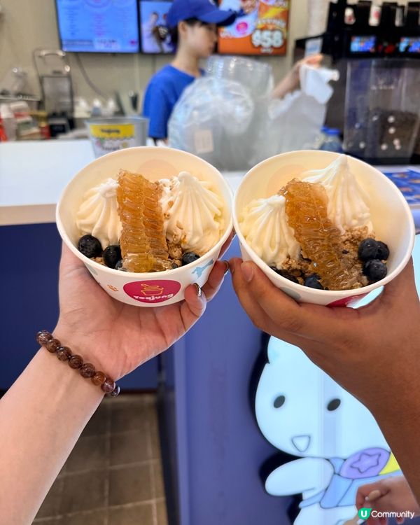 韓國名物登港！🐝 $58 食到蜂巢乳酪🍦✨