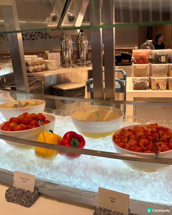 合和酒店大堂自助晚餐