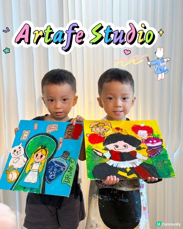 湯圓仔畫畫初體驗！🖍️💯