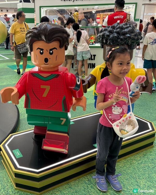 沙田新城市廣場- 世界盃熱之Lego 