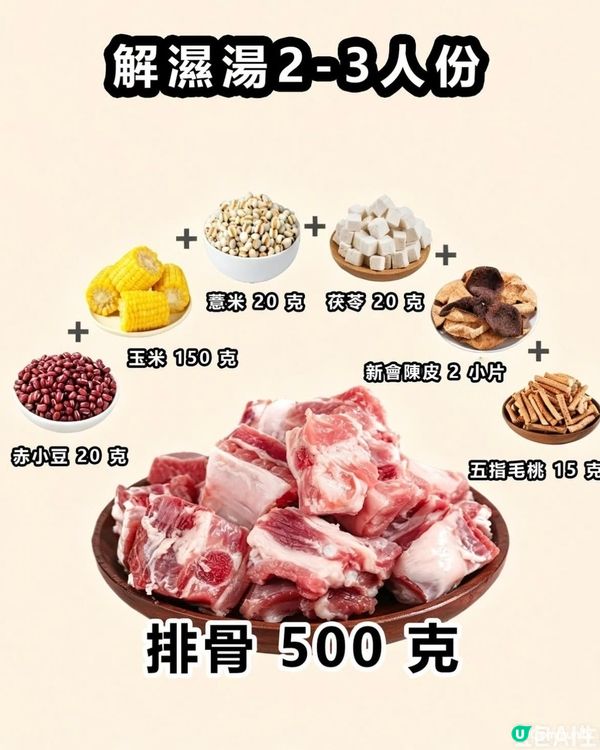 初夏端午必飲｜五指毛桃解濕湯🌧️