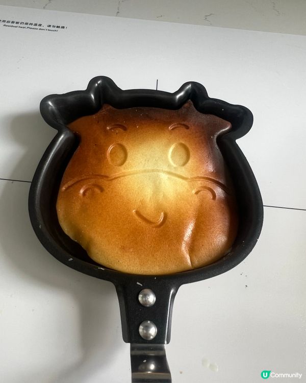 維他牛奶買滿$80送超萌牛牛班戟煎鍋🥰🐮成品分享！