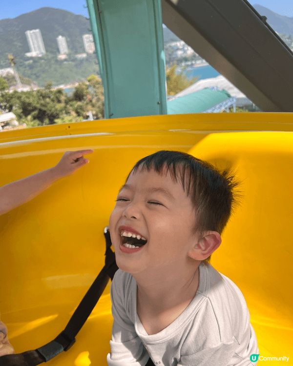 我平時放假都會帶呀仔去海洋公園玩～由呀仔差唔多一歲大我就入咗...