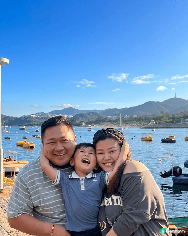 趁住天氣好梗係去大美督玩水上單車，吹住微微海風心情都特別好