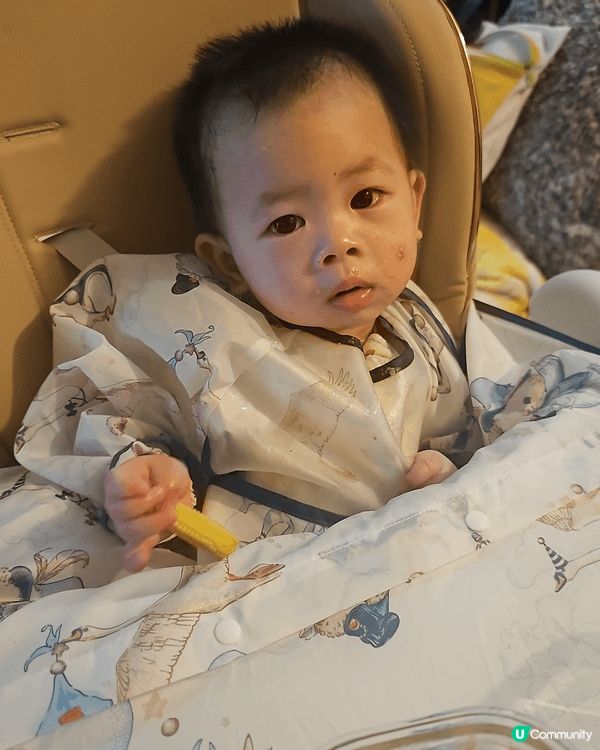 依張highchair 無論食飯玩食零食都岩用，仲可以變搖椅...