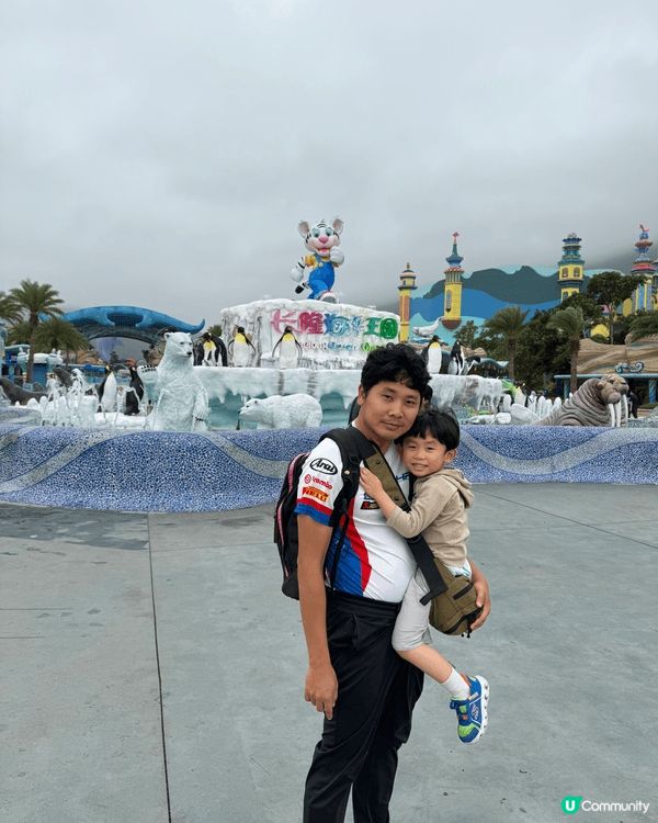長假期梗係大小朋友去珠海長隆海洋王國同飛船樂園玩啦！我哋入住...