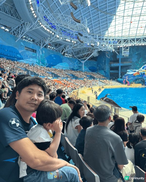 長假期梗係大小朋友去珠海長隆海洋王國同飛船樂園玩啦！我哋入住...