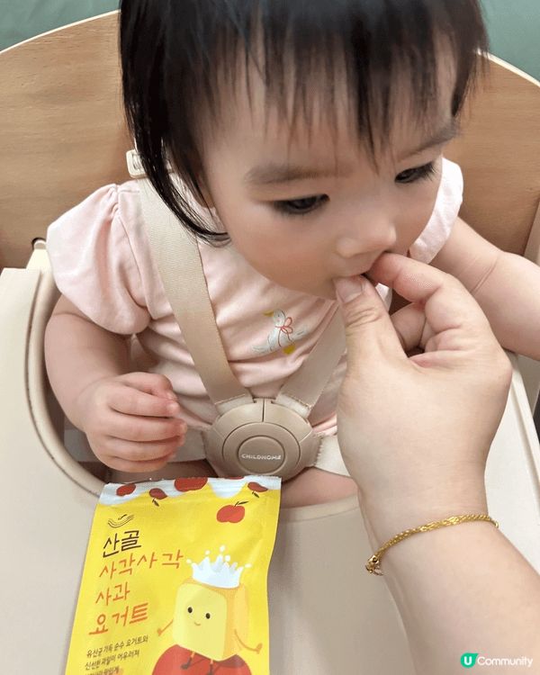 寶寶乳酪果粒酸酸甜甜，而且係芝士加蘋果味，健康又好味，絕無防...