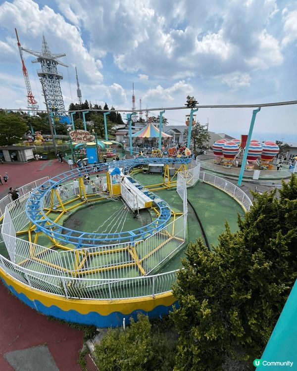 生駒山上遊樂園幾啱小朋友玩，因為入園免費、設施偏向兒童向，而...