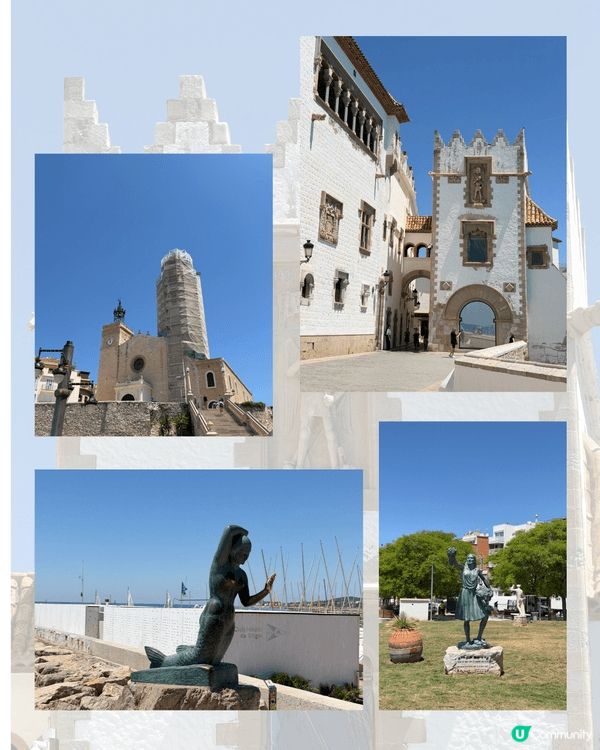 Barcelona 附近嘅海邊小鎮—Sitges! 