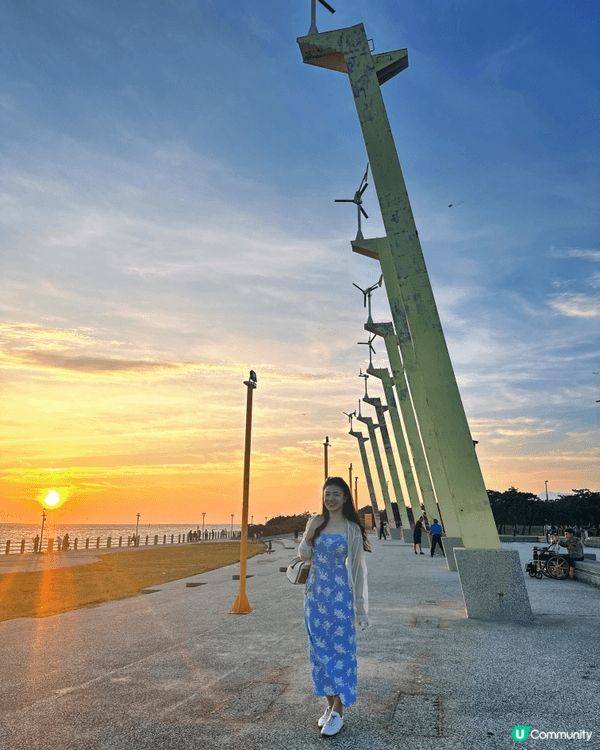 高雄的魅力，往往在夕陽時分展現得最淋漓盡致。🌇