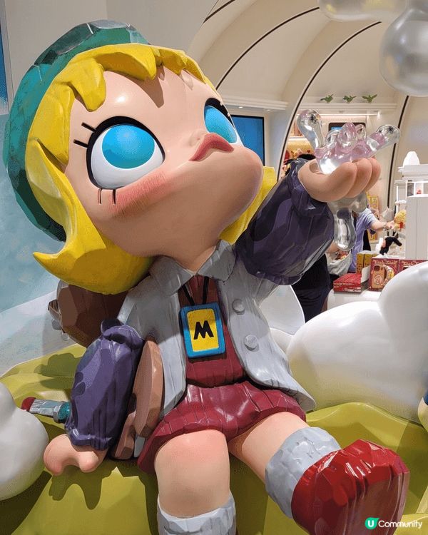 apm新開pop mart！超大，又多產品！特登黎打卡！好開...