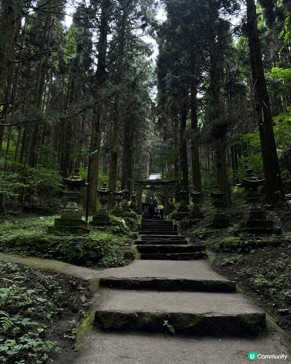 熊本高森町上色見熊野座神社，因《螢火之森》與《夏目友人帳》取...