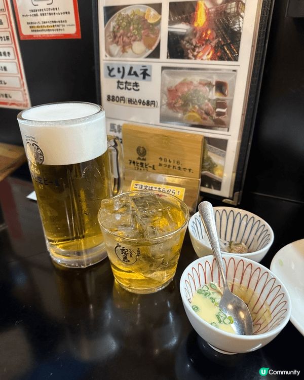 旅行當然係去日本，飲啤酒🍻 食串燒，賣相很好，非常美味😋...