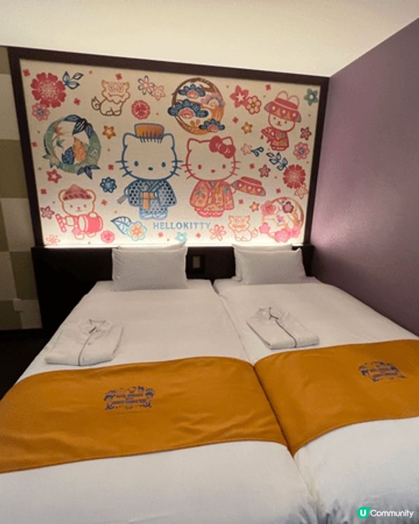 這間在沖繩國際通附近的Sanrio主題酒店非常之靚，每一層都...