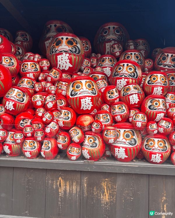日本 大板 勝尾寺 ，好多達摩 風景好靚 仲有靚靚明信片