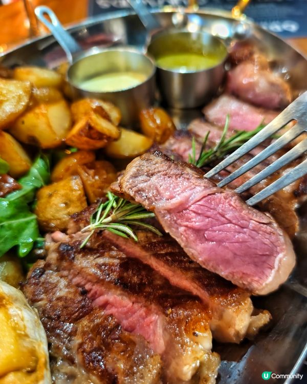 父親節開心！牛扒之夜超滿足 🥩😋