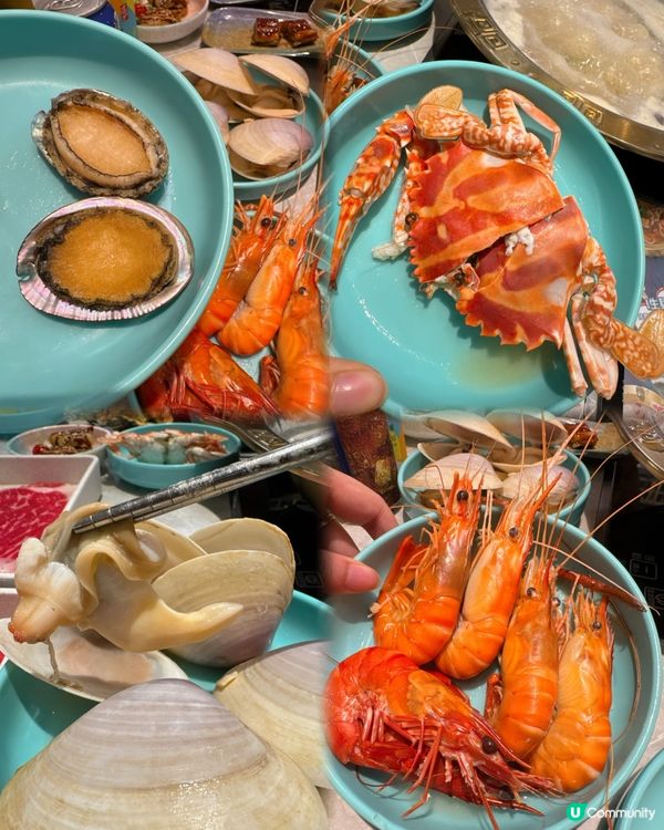 {海鮮兩小時吃到飽,無限量任撈任煮}
