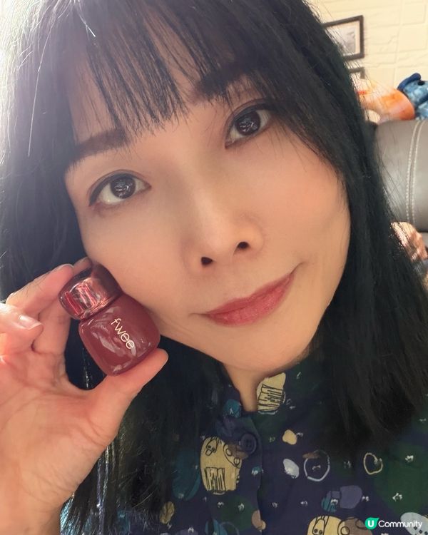 細細枝補妝掂哂💋fwee果香lip tint