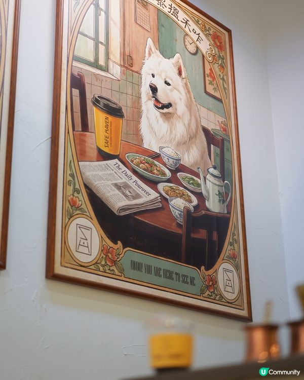 Threads 爆紅手沖店 毛孩店長坐鎮