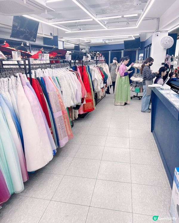 首爾景福宮「吱吱喳喳韓服」（Gigibebe Hanbok）