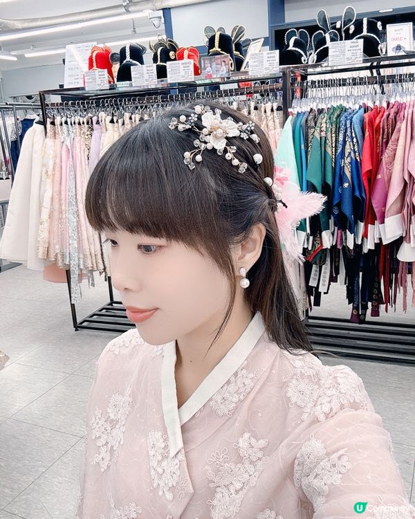 首爾景福宮「吱吱喳喳韓服」（Gigibebe Hanbok）
