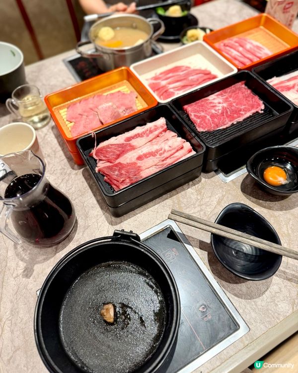 關西風壽喜燒煎鍋  一鍋兩食火鍋放題🍲🔥