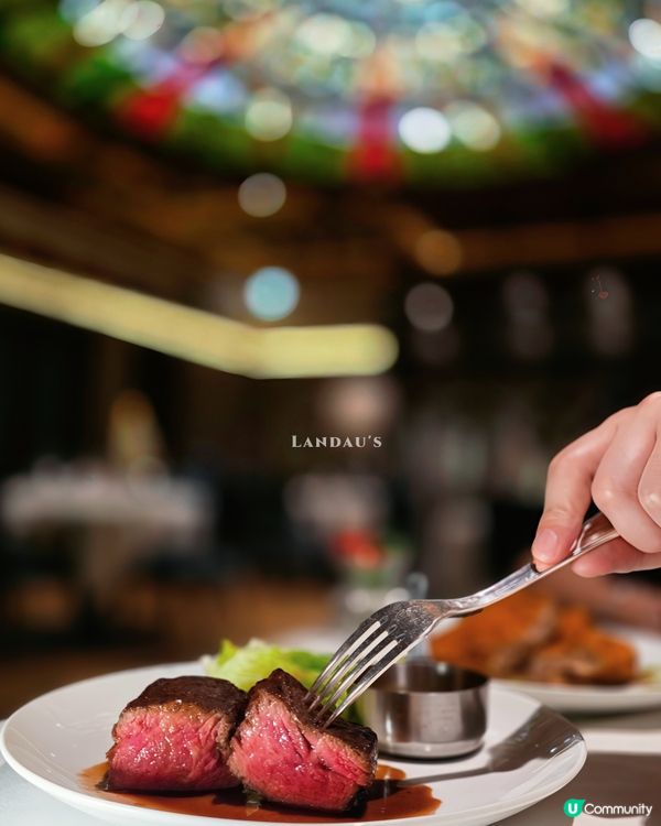彩繪玻璃天花🤤💋驚艷 4-Course Dinner