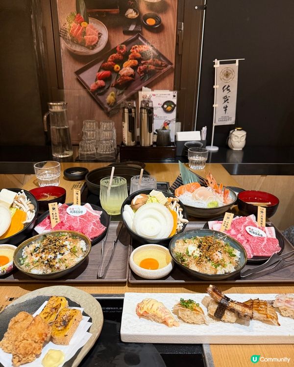 尖沙咀和牛壽喜燒嘅居酒屋🏮抵食二人餐