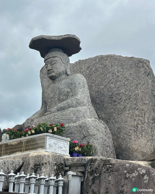 Stone Buddha w/ a Hat (Daegu)