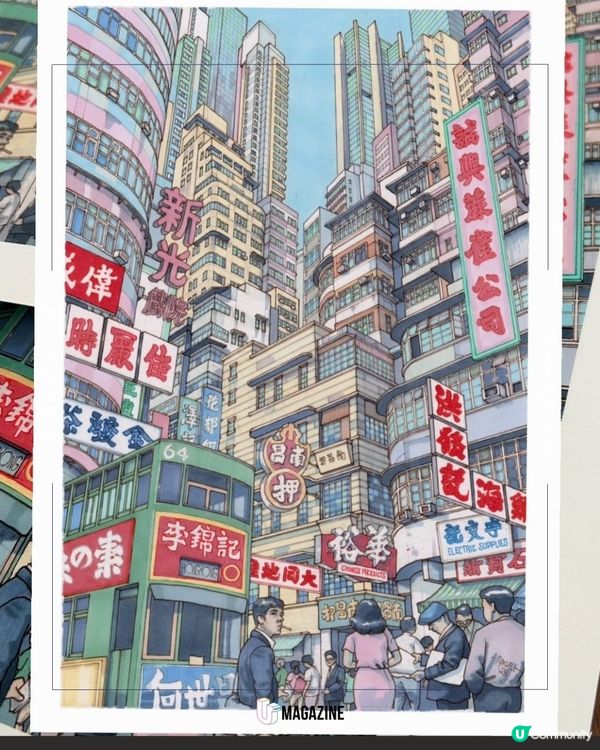 當著名地標遇上微型手繪剪紙  ｜ 建築古蹟畫得超逼真！到訪實景記錄旅程                                                    