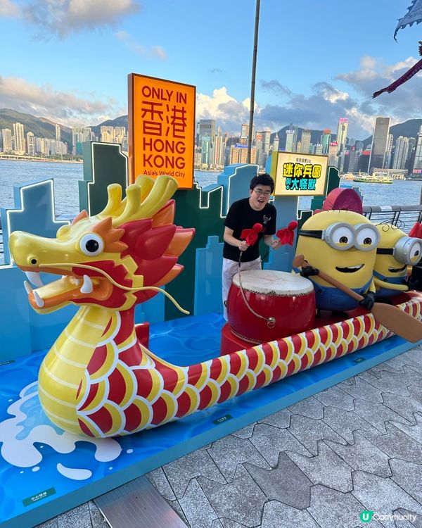 Minions都嚟扒龍舟!幫今次老細拍戲姐,點知真係召喚真怪...