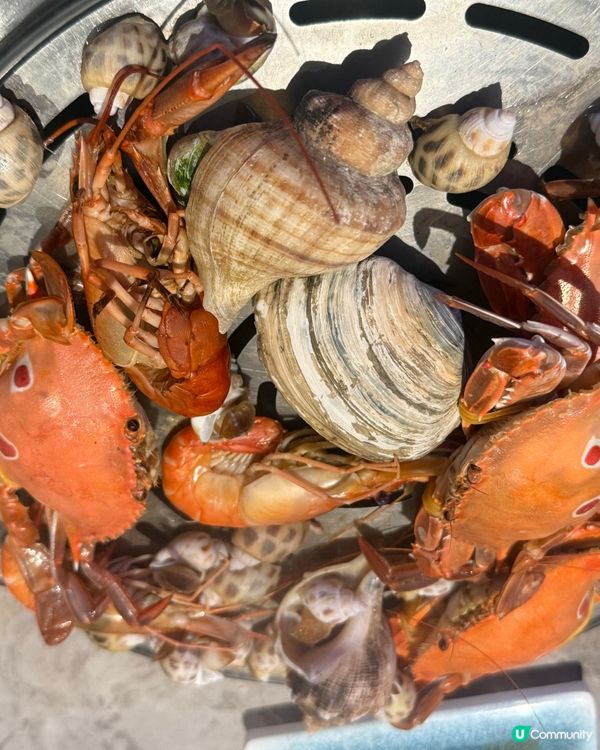 深圳漁舶汇蒸氣海鮮任飲任食229元人民幣，