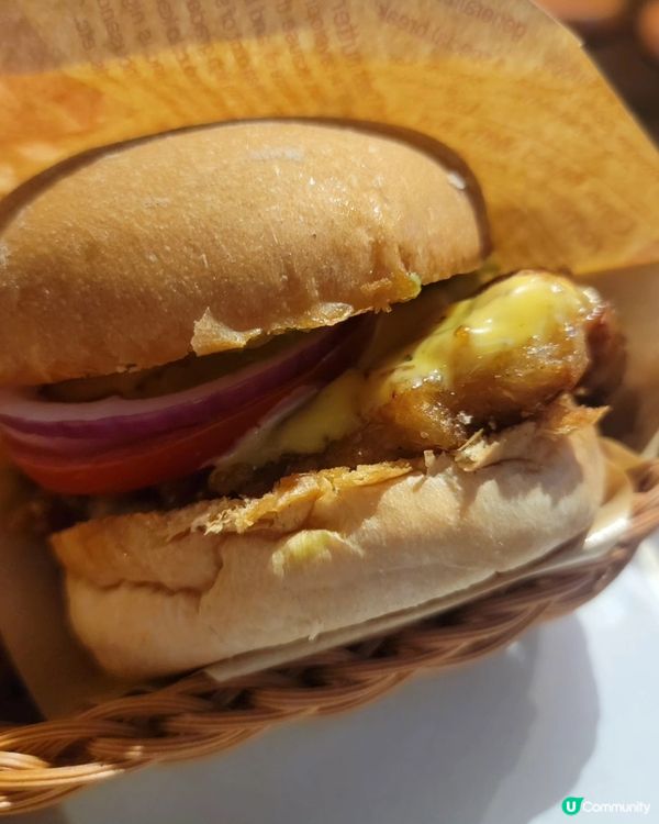 美式burger ❤️跟餐任飲可樂