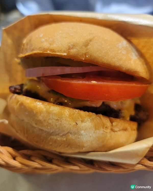 美式burger ❤️跟餐任飲可樂