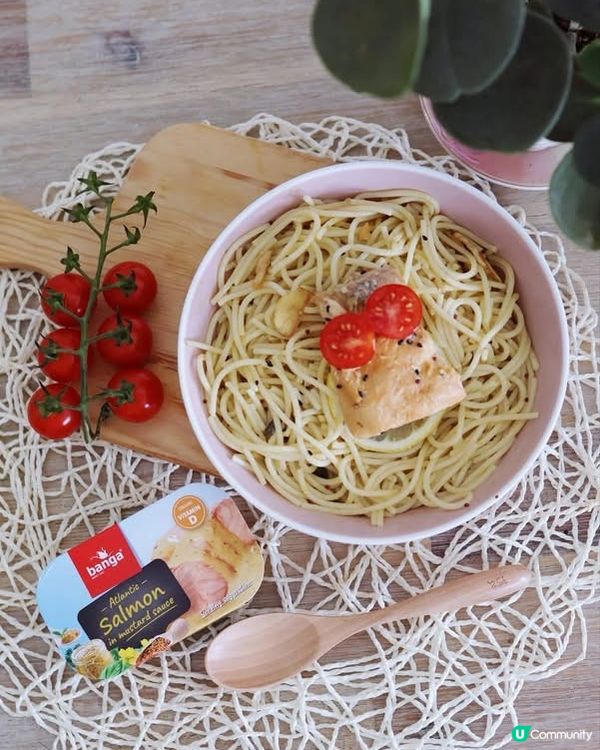 忙到殘，食好啲！🐟🍝😋