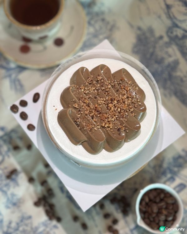 6月7月限定口味！ 咖啡榛子自私蛋糕☕️