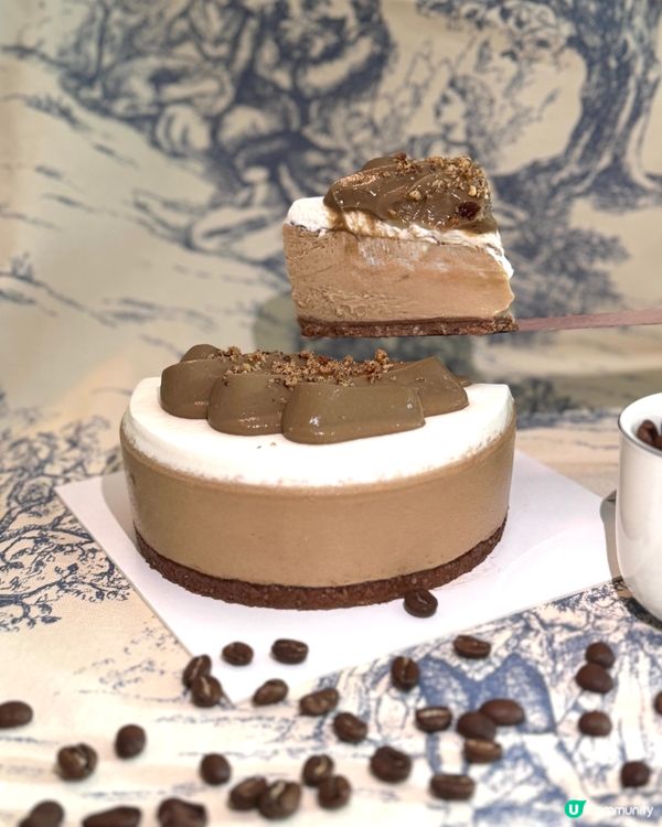 6月7月限定口味！ 咖啡榛子自私蛋糕☕️